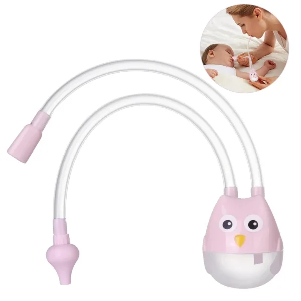 Newborn Baby Nasal Aspirator for Children Nose Cleaner Sucker Suction Tool Protection Health Care Baby Mouth Nasal Suction Devic - Image 3