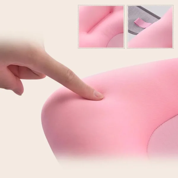 Baby Shower Bath Tub Pad Non-Slip Bathtub Mat Newborn Safety Security Bath Support Cushion Animal Soft Pillow Care Accessories - Image 5