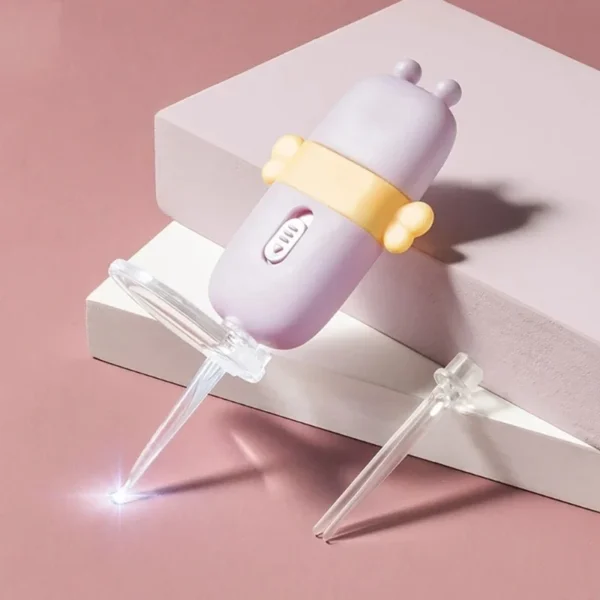 Ear Tweezers Safety Earwax Pick Spoon with Glass Baby LED Ear Picks Dropshipping - Image 5