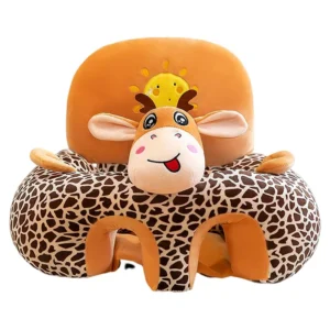 Baby Sofa Support Seat Cover Plush Chair Learn To Sit Comfortable Cartoon Toddler Nest Puff Wash No Stuffing Cradle