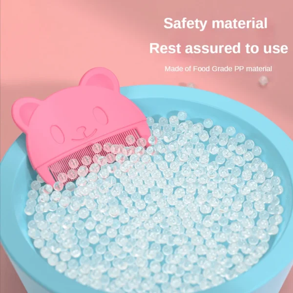 Baby Care Accessories Fetal Head Fat Comb Infant Bathing Soft Comb Newborn Hair Cleaning Supplies Infant Silicon Head Massager - Image 5