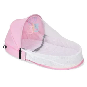 Convenient Folding Pressure-proof Crib Middle Bed Newborn Baby Isolation Bionic Travel Crib