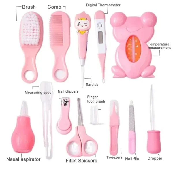 Baby Care Kit Baby Hygiene Kit Supplies Baby Accessories Newborn Care Complete Set of Professional Mother and Baby Care Tools - Image 2
