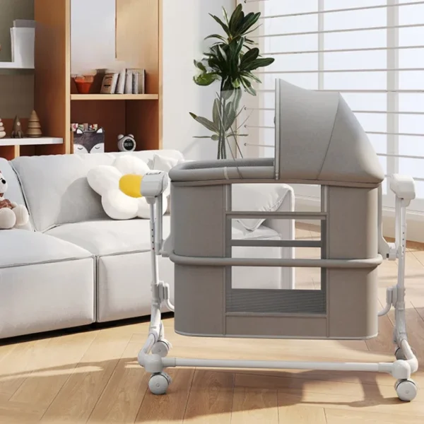 Portable Child Beds Multifunctional Children Folding Newborn Baby Cribs Child Beds Luxury Baby Bassinet Bedside Crib - Image 6