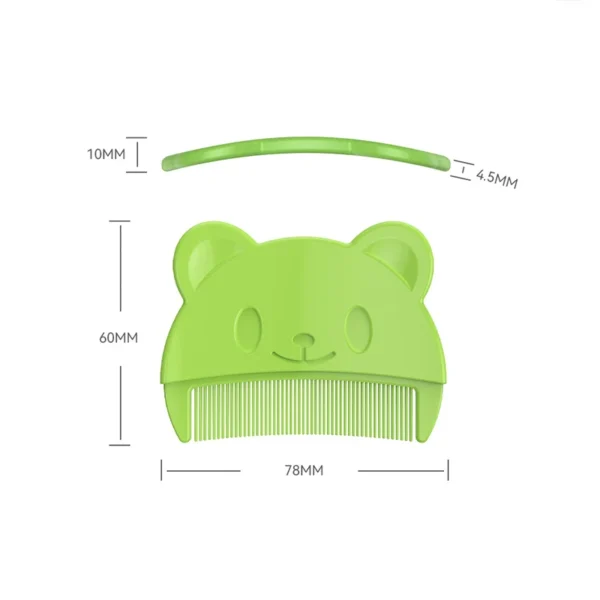 Baby Care Accessories Fetal Head Fat Comb Infant Bathing Soft Comb Newborn Hair Cleaning Supplies Infant Silicon Head Massager - Image 6