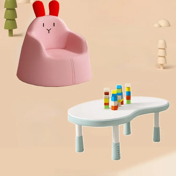 Cartoon lazy Children mini Sofa Backrest Armchair PU waterproof Kids Sofa Lovely baby bedroom Confortable Sofa Kid Furniture - Image 6