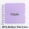 6PCS Purple