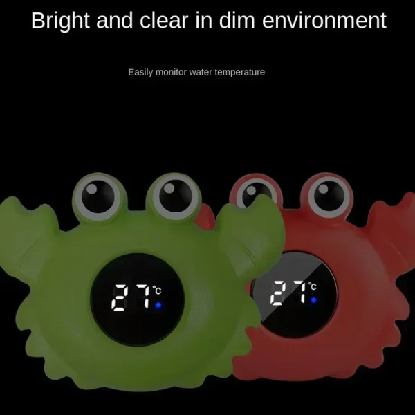 Baby Bath Temperature Meter Floating Digital Water Baby Bath Temperature Meter LED Display Temperature Tester Safety Cartoon - Image 3