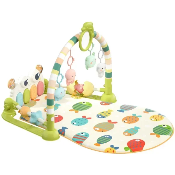 Baby Music Rack Play Mat Puzzle Carpet with Piano Keyboard Infant Playmat Gym Crawling Activity Rug Toys for 0-12 Months Gifts - Image 5