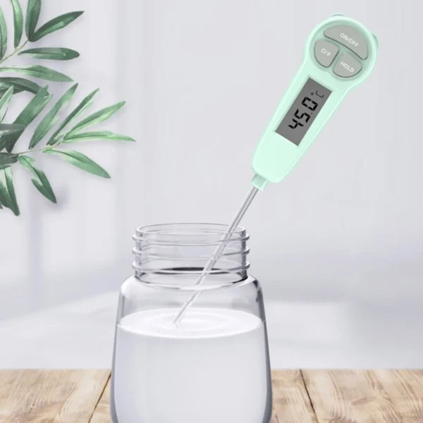 Thermometer for Food Baby Bath Water Formula Digital Thermometer Meat Oil Digital Thermometer with LCD Display Screen - Image 4