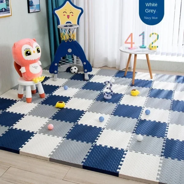12pcs 30*30*1cm EVA Foam Baby Play Mat Sports And Fitness Interlocking Puzzle Rug Toy Soft Carpet Bedroom Living Room Decoration - Image 2