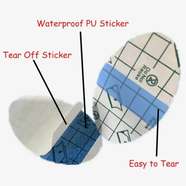20/100pcs Shampoo Ear Protection Stickers Bathing Swimming Earmuffs Water Children Shampoo Ear Water Prevention Baby Care - Image 3