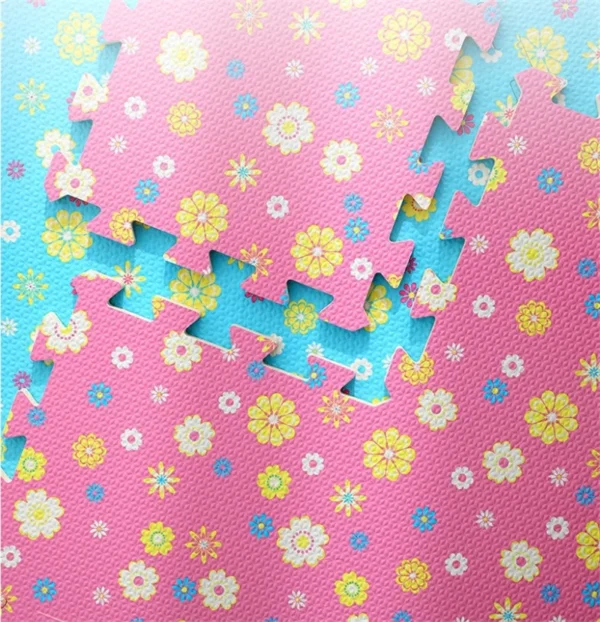16PCS Tatame Activities Mat for Baby Play Mat Tatames Play Mats Gym for Babies Mats Playroom Mat Floor Noise Mats Crawling Rugs - Image 4