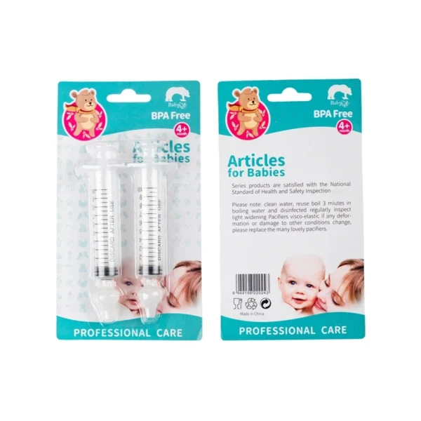2 Pcs Babi Nose Cleaner Rhinitis Nasal Washer Needle Tube Baby Nasal Aspirator Cleaner Syringe Baby Nose Washing for Children - Image 2