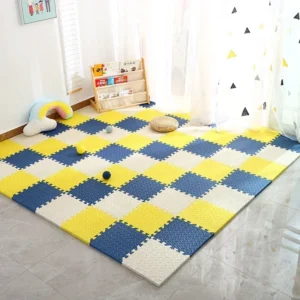 12pcs 30*30*1cm EVA Foam Baby Play Mat Sports And Fitness Interlocking Puzzle Rug Toy Soft Carpet Bedroom Living Room Decoration