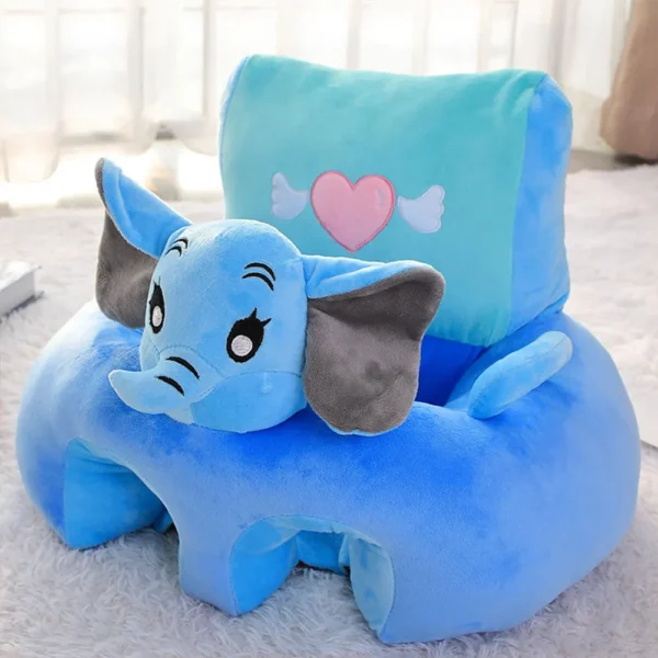 Cartoon Baby Support Seat Washable No Filler Learning To Sit Seat Breathable Baby Sitting Chair Antiskid for Toddlers Supplies - Image 5