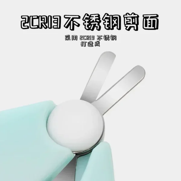 Safety Mini Nail Clippers Scissors Cutter Convenient Daily Baby Nail Shell Shear Manicure Tool Baby Nail Care for Newborn Baby - Image 5