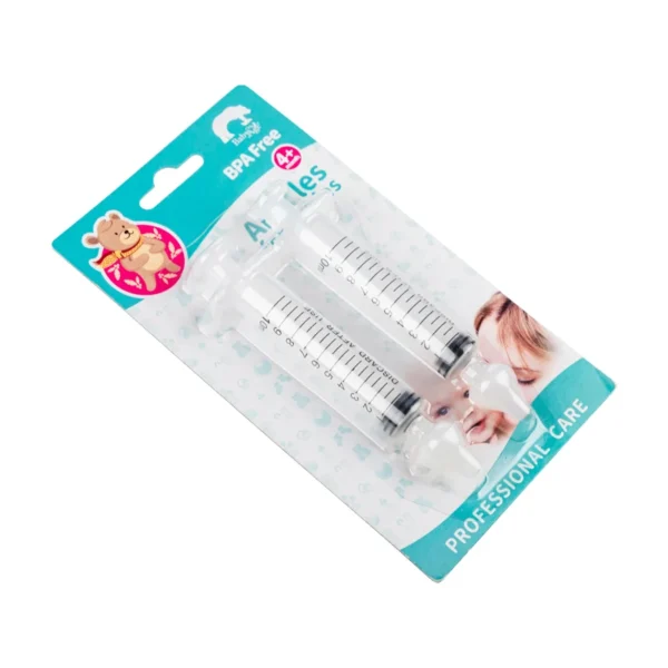 2 Pcs Babi Nose Cleaner Rhinitis Nasal Washer Needle Tube Baby Nasal Aspirator Cleaner Syringe Baby Nose Washing for Children - Image 5