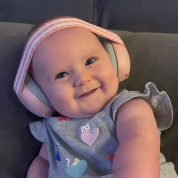 Baby Ear Protection for Babies Toddlers Elastic Noise Reduction Earmuffs Baby Headphones Against Hearing Damage Improves Sleep - Image 2