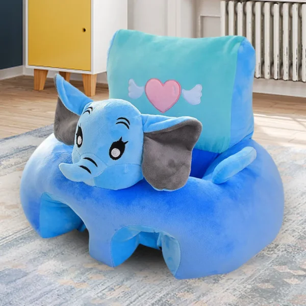 Cartoon Baby Support Seat Washable No Filler Learning To Sit Seat Breathable Baby Sitting Chair Antiskid for Toddlers Supplies - Image 3