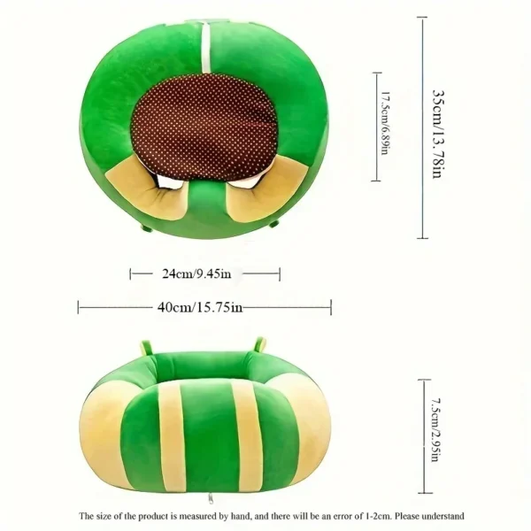 Baby Support Seat Sofa Plush Soft Animal Shaped Baby Learning To Sit Chair Keep Sitting Posture Comfortable Infant Sitting Chair - Image 2