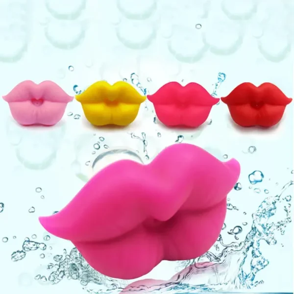 Kiss Lips Mustache Pacifier for Babies Funny Silicone Soother with Orthodontic Nipples Perfect for Toddler Feeding and Comfort - Image 2
