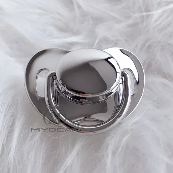 MIYOCAR unique design gold pink 3 size choose bling pacifiers SGS pass food grade BPA free pacifier dummy P10 - Image 4
